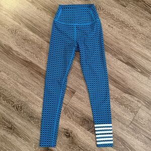 Addison Bay Everyday High Waist 7/8 Legging, Lake Geo